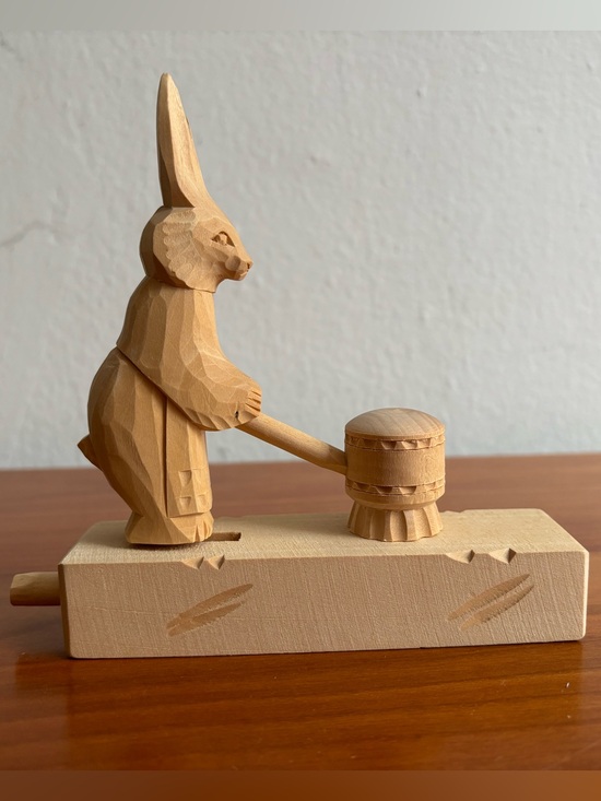 Other - Vintage Russian Bogorodskoye hand-carved wooden motion toy Collectible